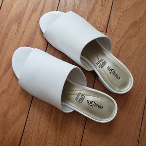 East 5th low heel mules